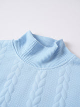 Men's Cable Knit Sweater and Jogger Pants Set