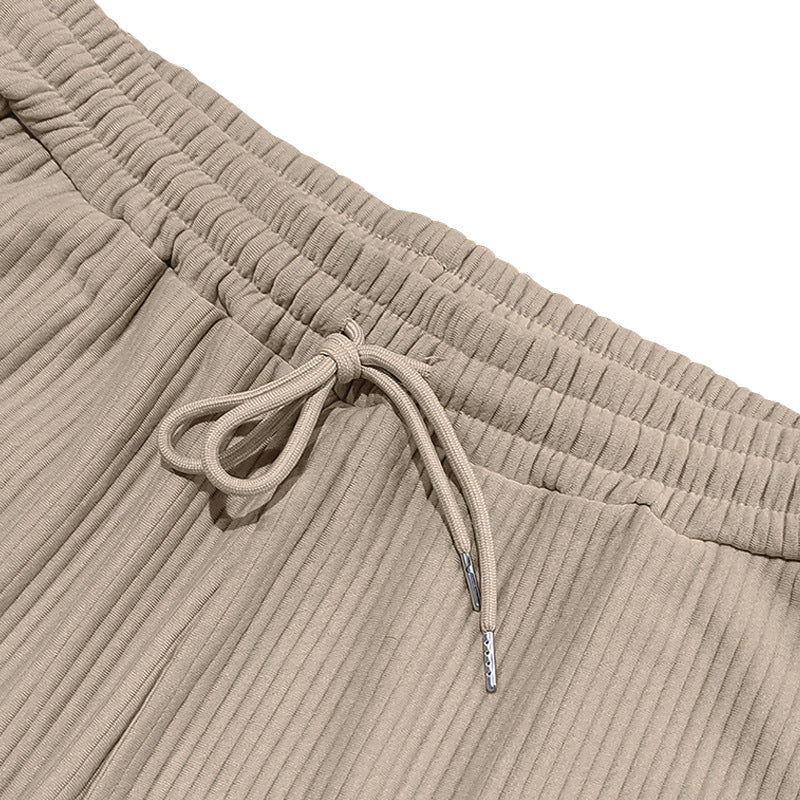 Men's Ribbed Knit Sweater and Jogger Pants Set