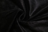 Women's Velvet Crop Top and Mini Skirt Set