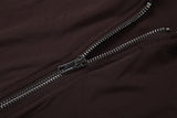 Women's Zip Up Hoodie and Lace Trim Capri Pants Set