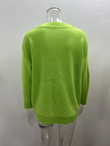 Women's Christmas Tree Sweater with Long Sleeves