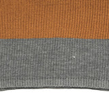 Women's Color Block Turtleneck Sweater with Long Sleeves
