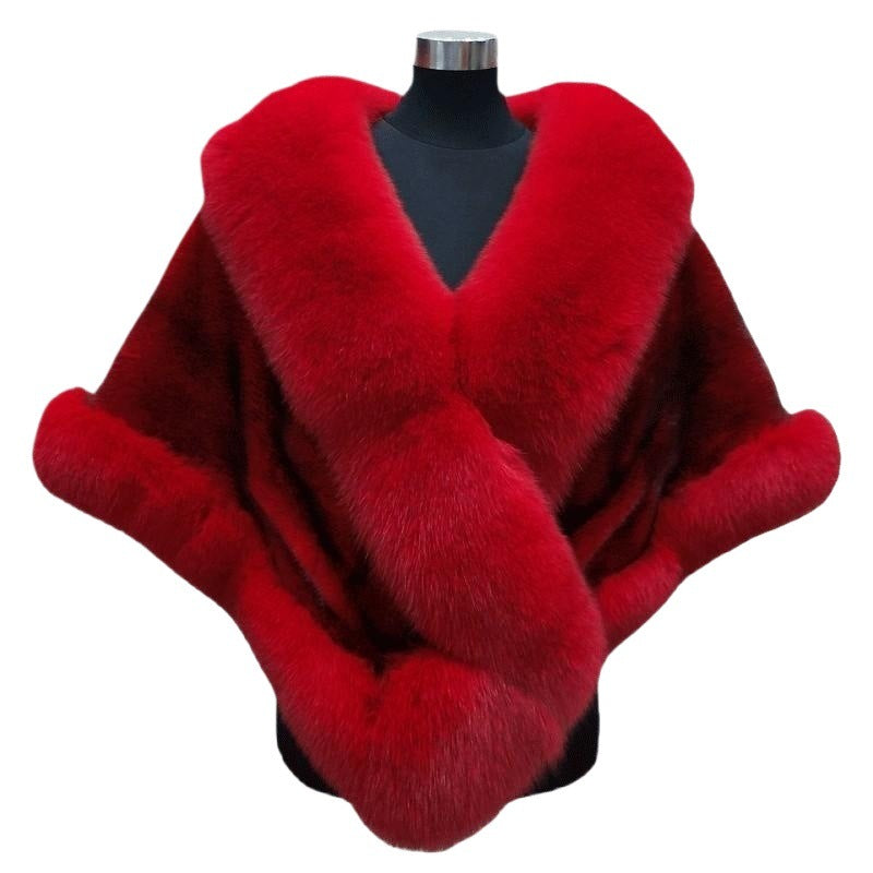 Women's Luxury  Coat with Oversized Collar
