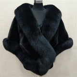 Women's Luxury  Coat with Oversized Collar