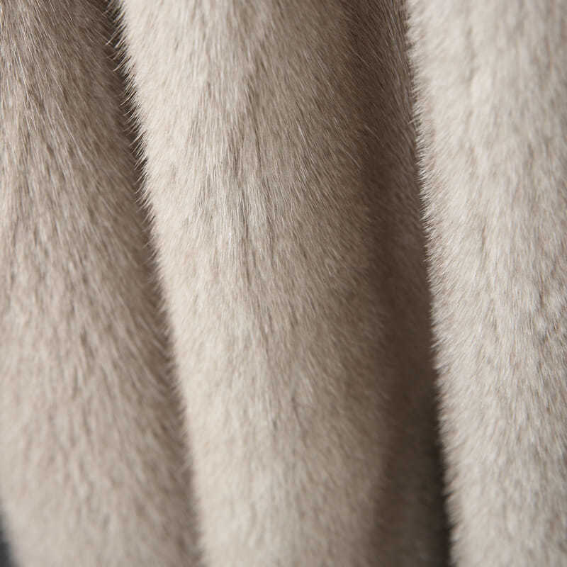 Women's Long   Coat with Hood and Elegant