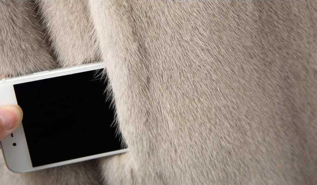 Women's Long   Coat with Hood and Elegant