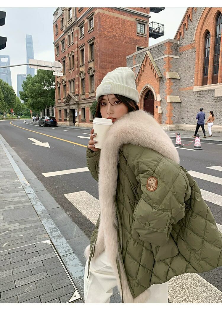 Women's Quilted Puffer Coat