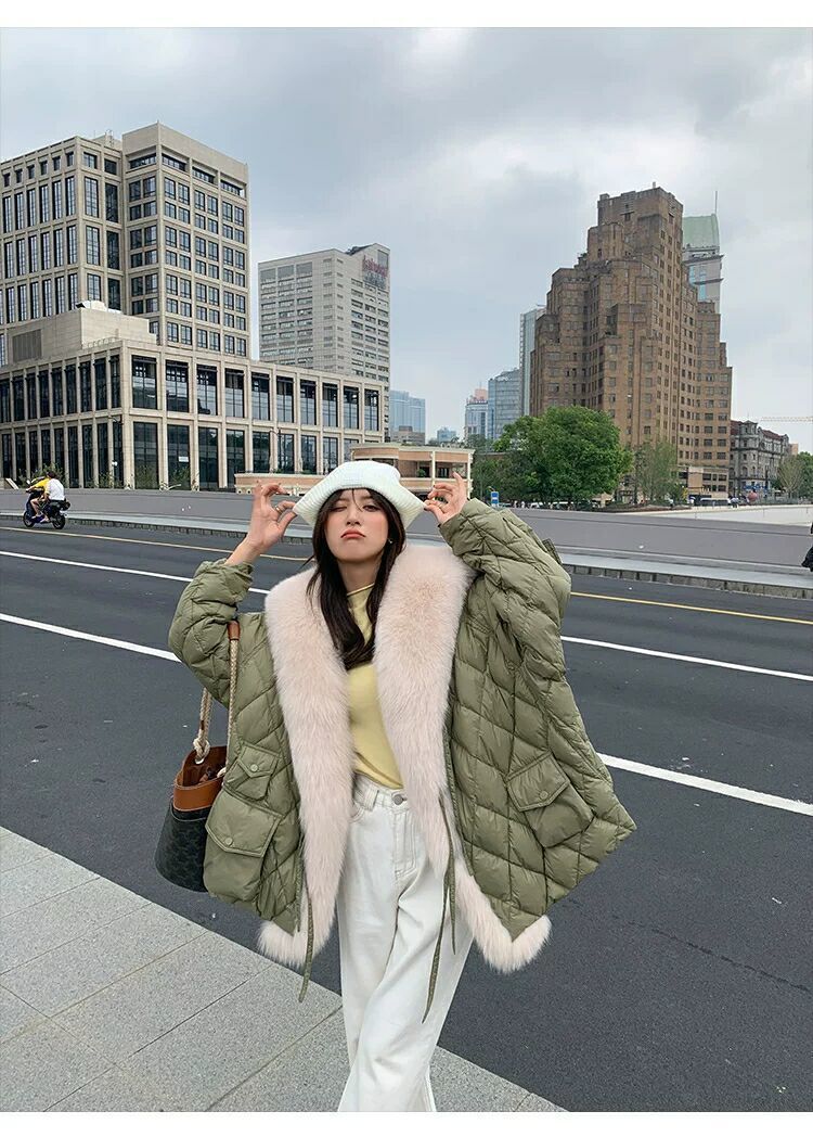 Women's Quilted Puffer Coat