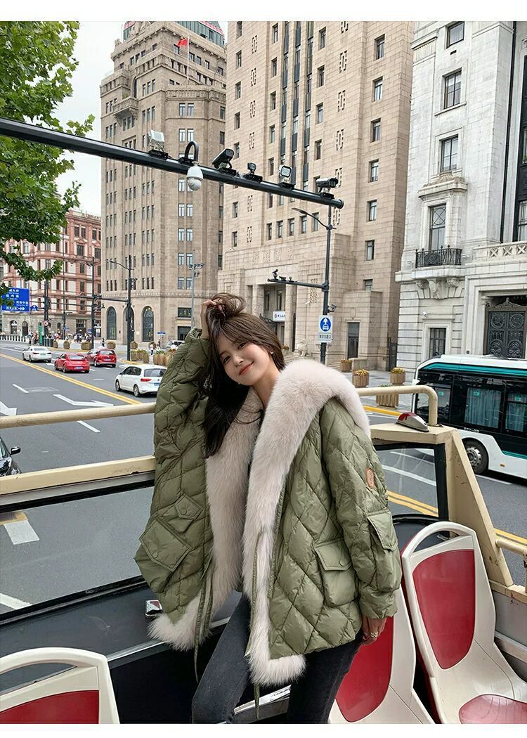 Women's Quilted Puffer Coat