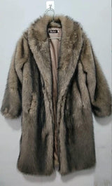 Women's Luxury   Coat with Oversized Collar