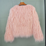 Women's Faux Fur Cropped Jacket