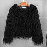 Women's Faux Fur Cropped Jacket