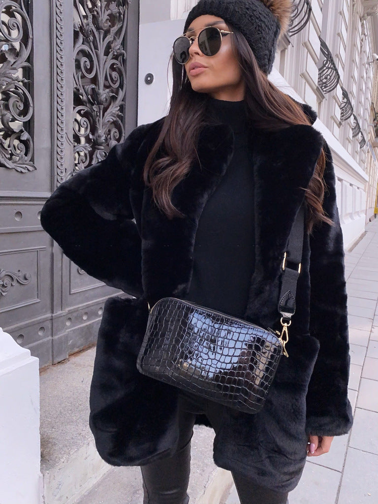 Women's Faux Fur Winter Coat