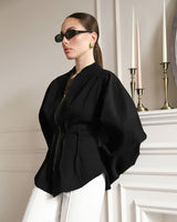 Women's Oversized Zip-Up Jacket