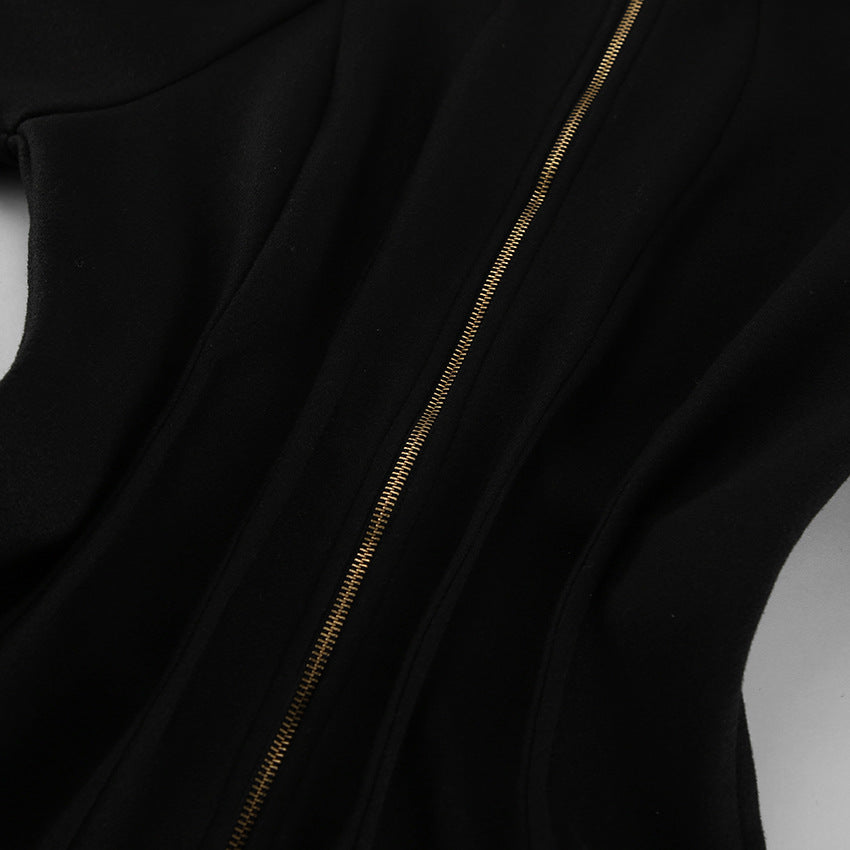 Women's Oversized Zip-Up Jacket