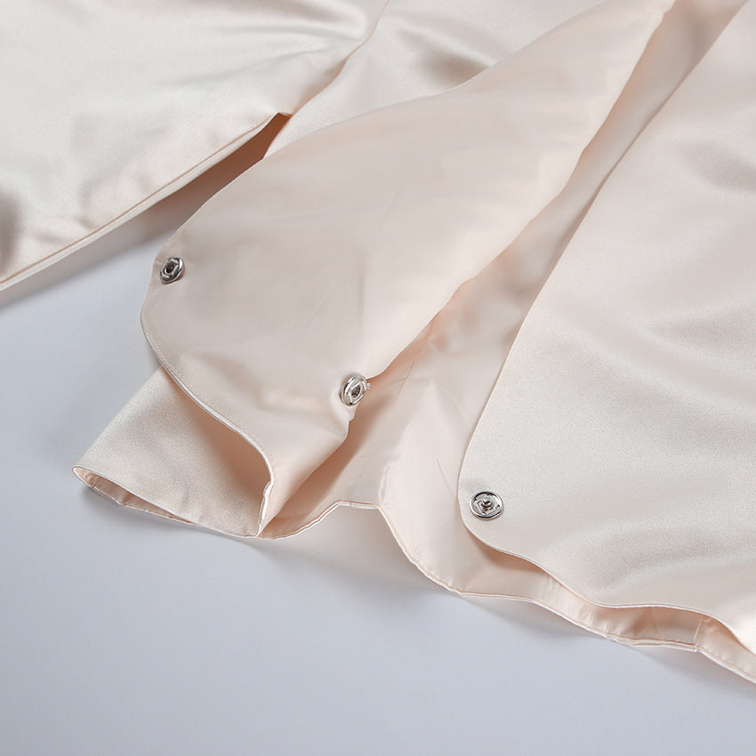 Elegant Wrap Blazer Jacket for Women