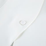 Elegant Single Button Blazer Jacket
