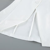 Elegant Single Button Blazer Jacket