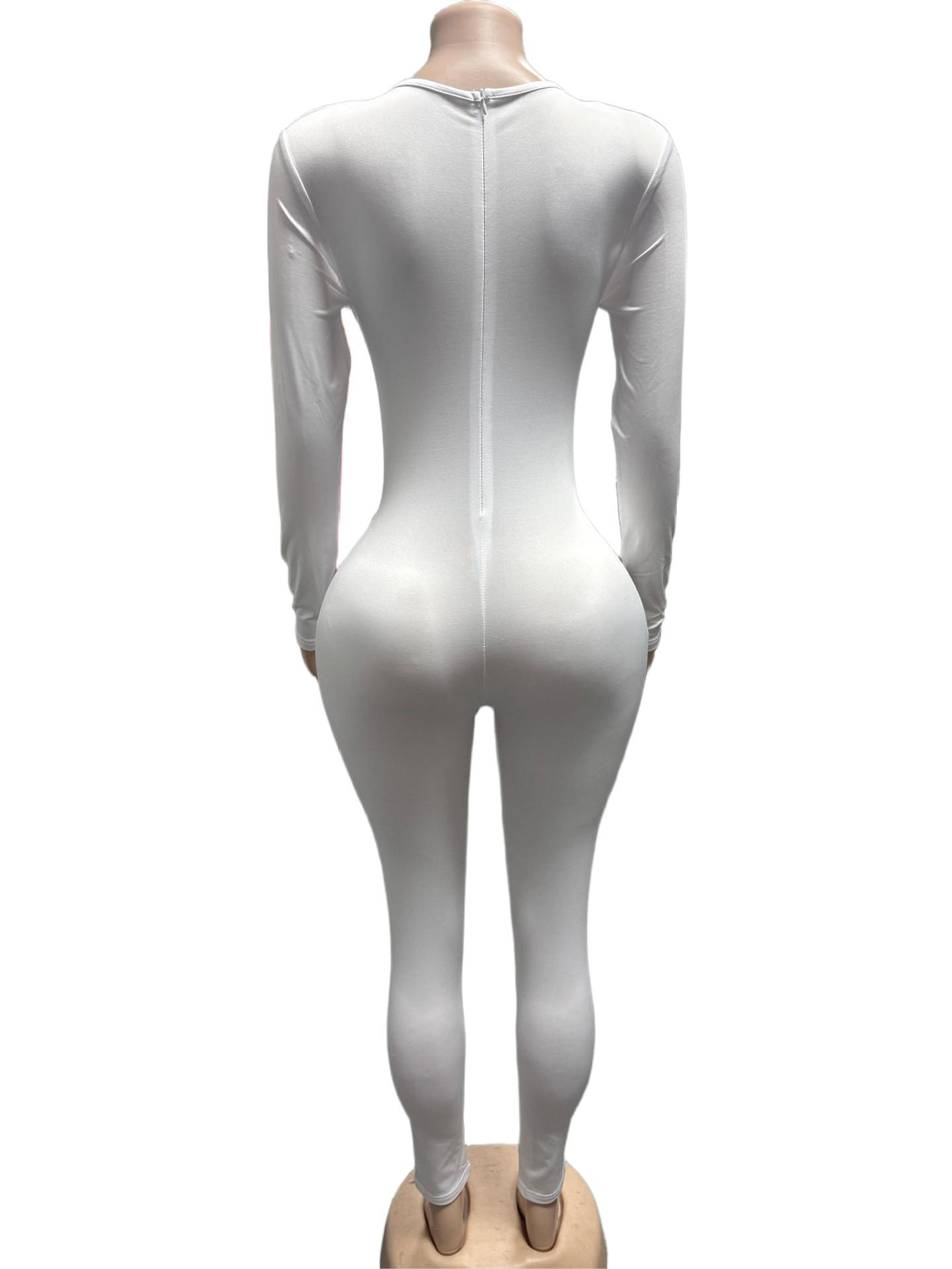 Women's Twist Front Cutout Jumpsuit
