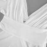 Women's Deep V-Neck Twist Front Top