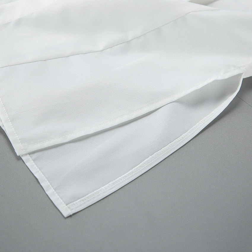 Women's Slim Fit Button Down Shirt Top