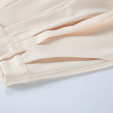 Women's Statement Collar Blazer and Pants Set