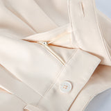 Women's Statement Collar Blazer and Pants Set