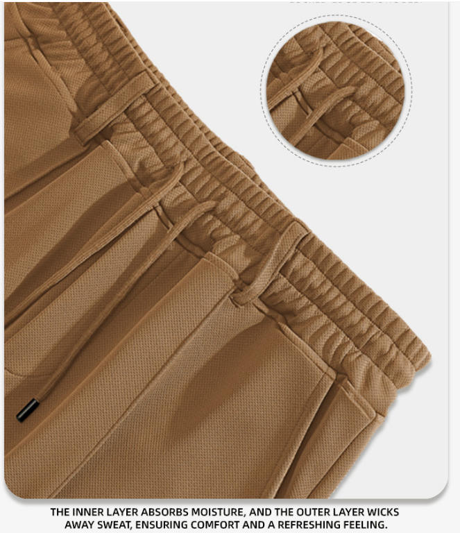 Men's Casual Drawstring Bermuda Shorts