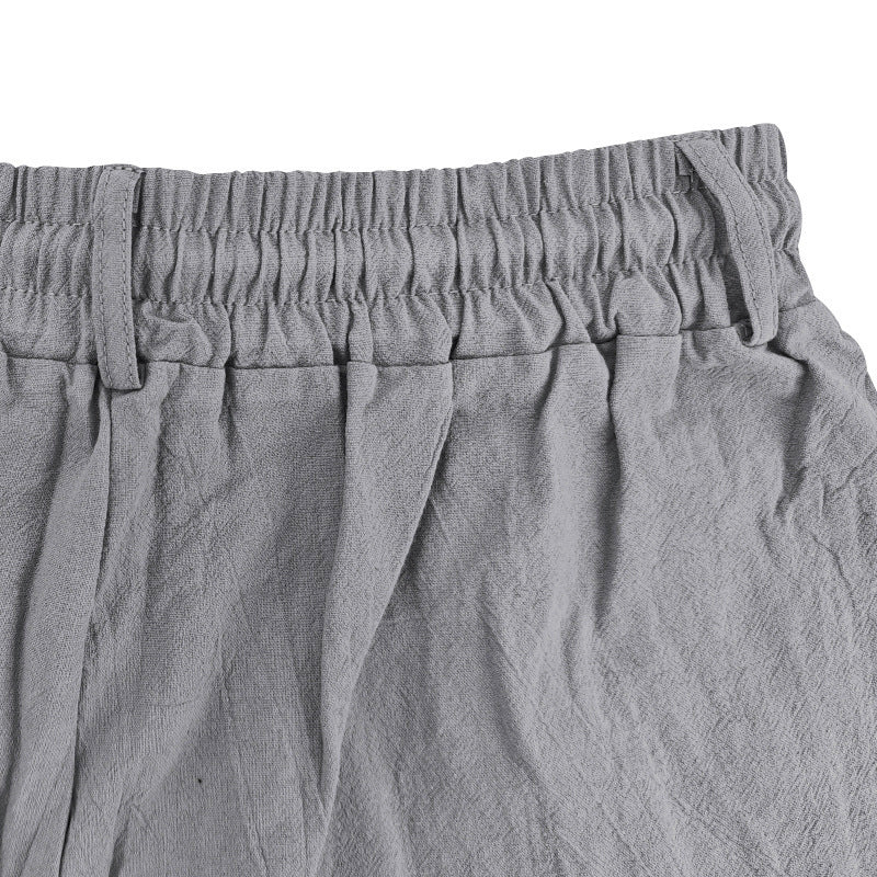 Men's Casual Elastic Waist Drawstring Shorts
