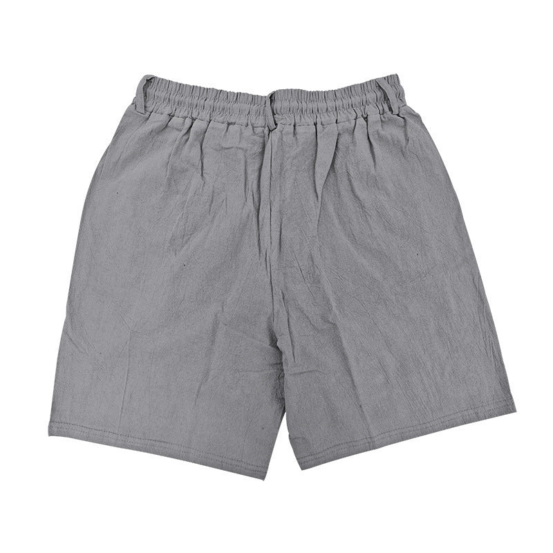 Men's Casual Elastic Waist Drawstring Shorts