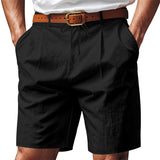 Men's Casual Elastic Waist Drawstring Shorts