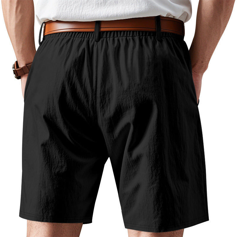 Men's Casual Elastic Waist Drawstring Shorts