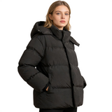 Women's Hooded Puffer Winter Coat