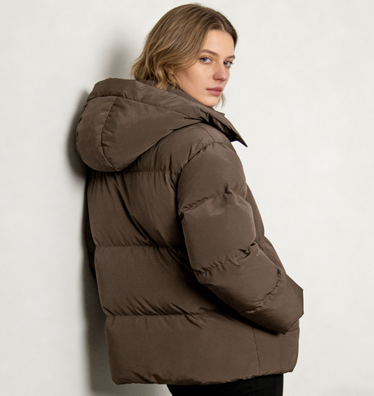 Women's Hooded Puffer Winter Coat