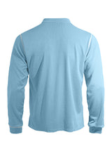 Men's Black Long Sleeve Henley Top
