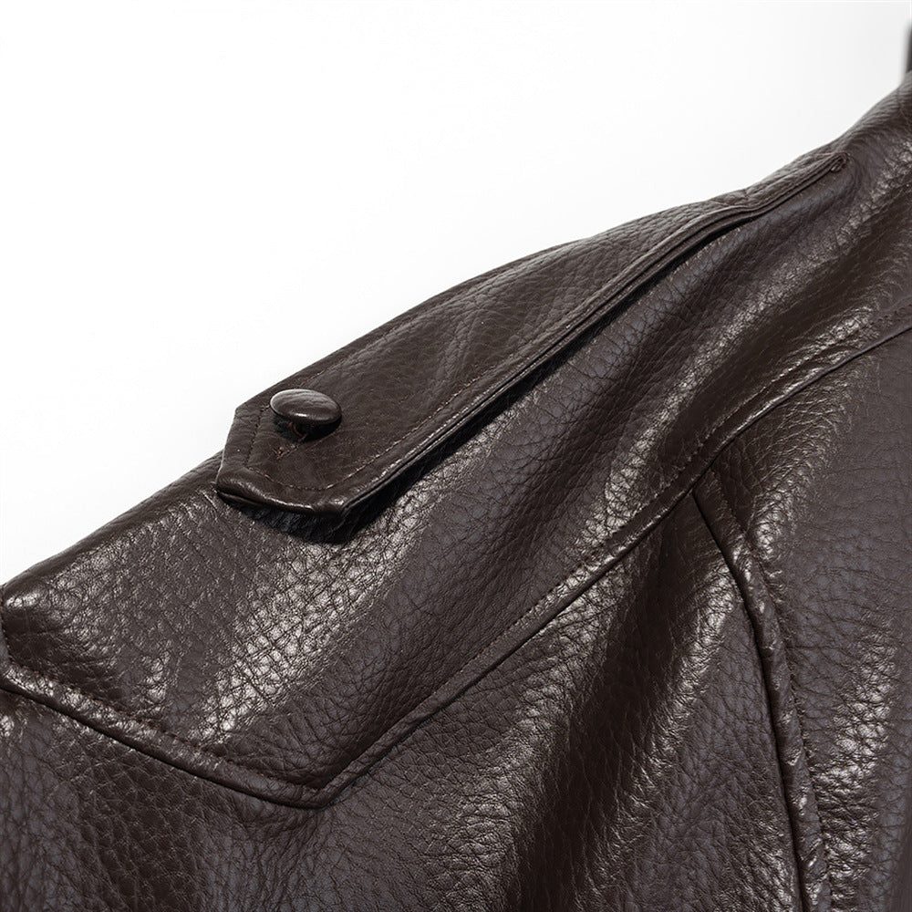 Women's  Faux Leather Biker Jacket