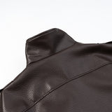 Women's  Faux Leather Biker Jacket