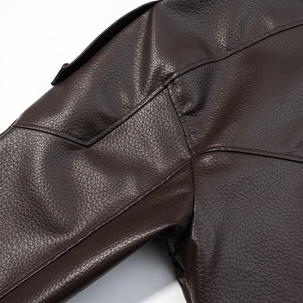 Women's  Faux Leather Biker Jacket