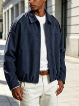 Men's  Casual Zip-Up Jacket