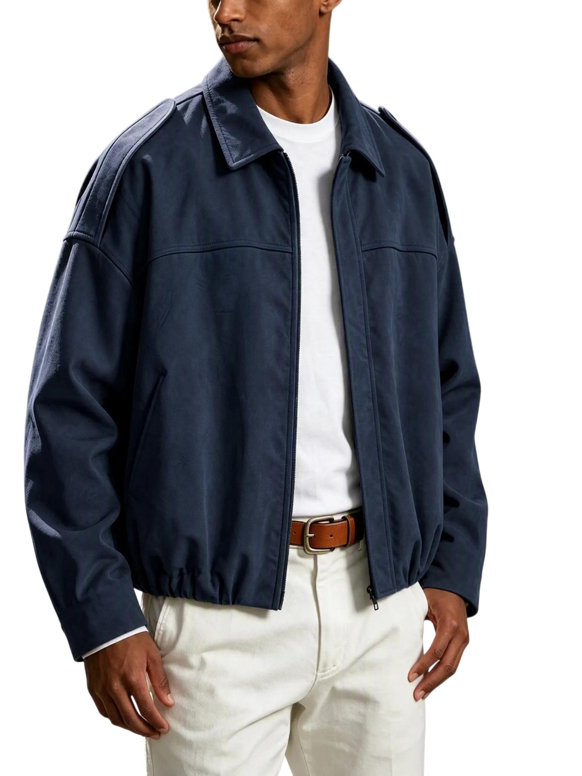 Men's  Casual Zip-Up Jacket