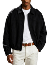 Men's  Casual Zip-Up Jacket