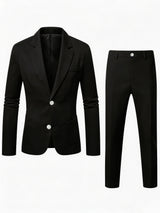 Men's Classic Tailored Suit Set
