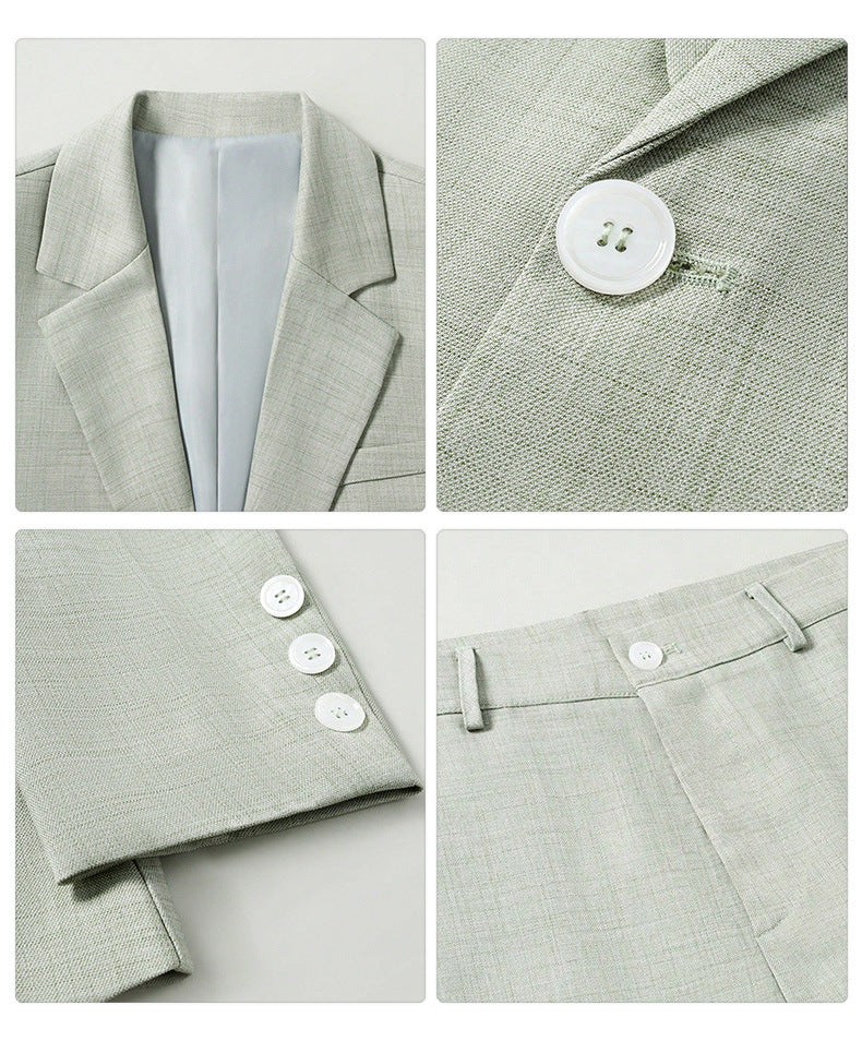 Men's Classic Tailored Suit Set
