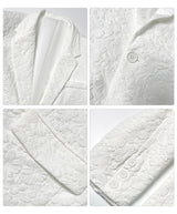 Men's Textured Formal Blazer