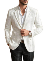 Men's Textured Formal Blazer