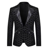 Men's Luxury Sequin Party Blazer
