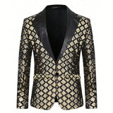 Men's Luxury Sequin Party Blazer