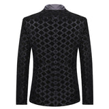 Men's Luxury Sequin Party Blazer