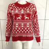Women's Reindeer Christmas Sweater