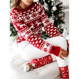 Women's Reindeer Christmas Sweater